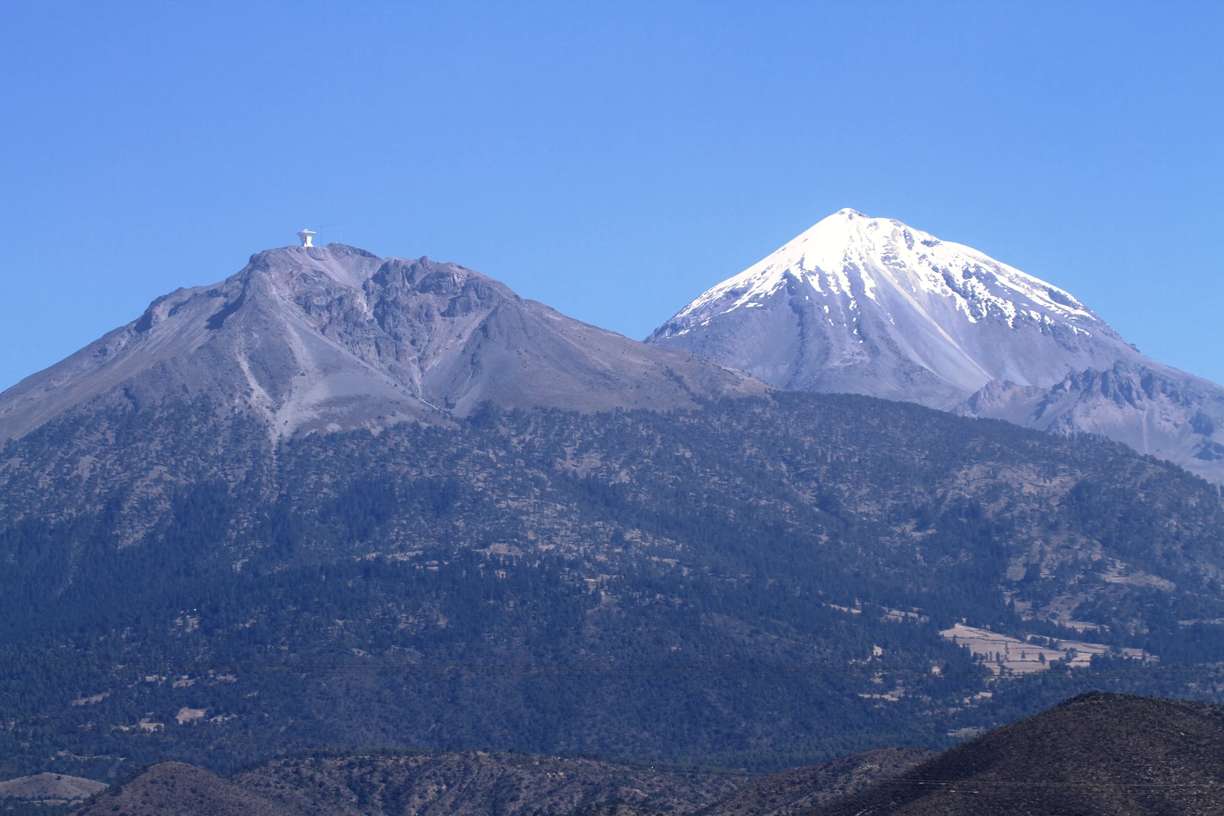 Volcanes Sierra Negra y Pico de Orizaba, Puebla, México